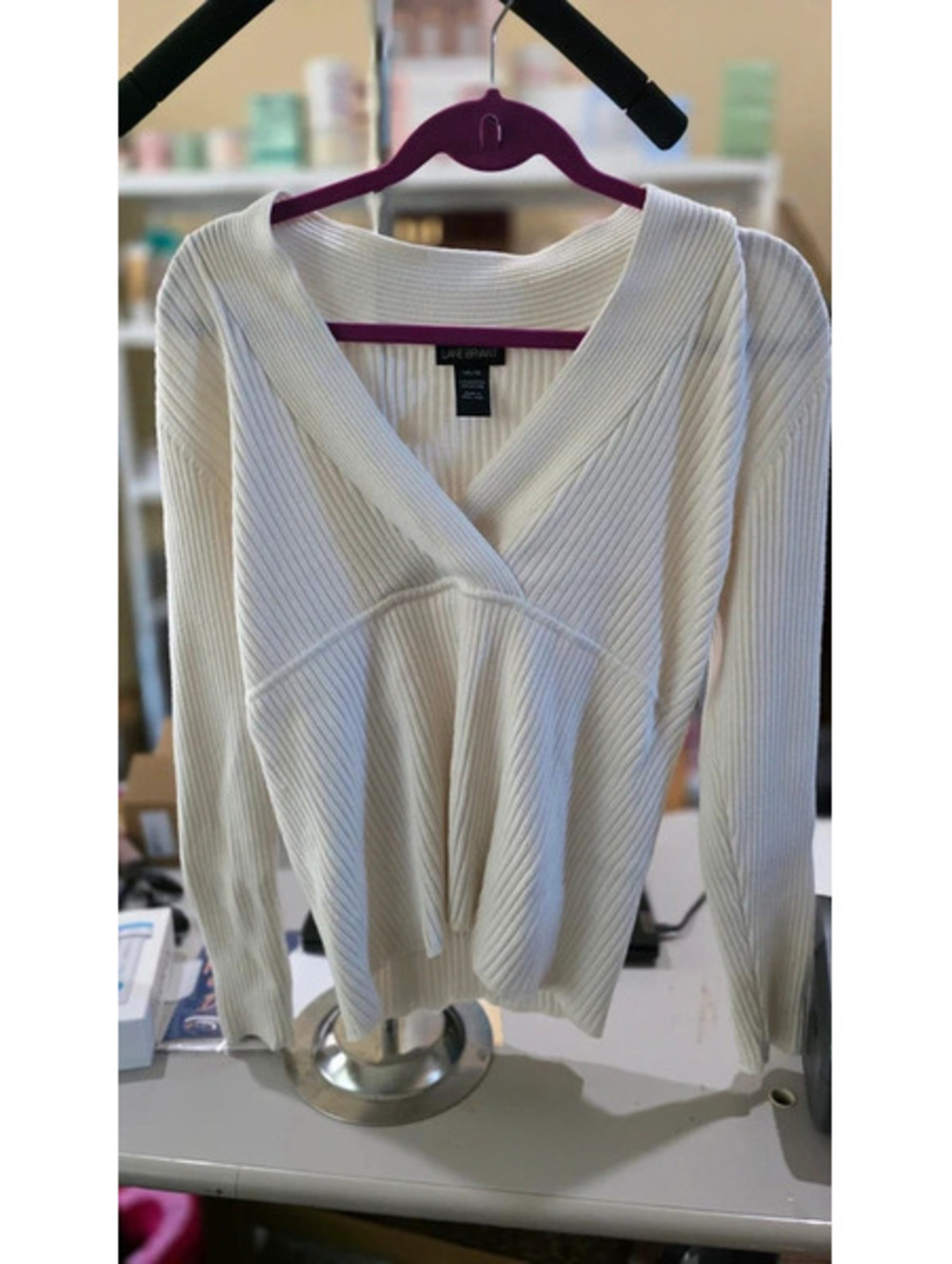 Womens vneck sweater